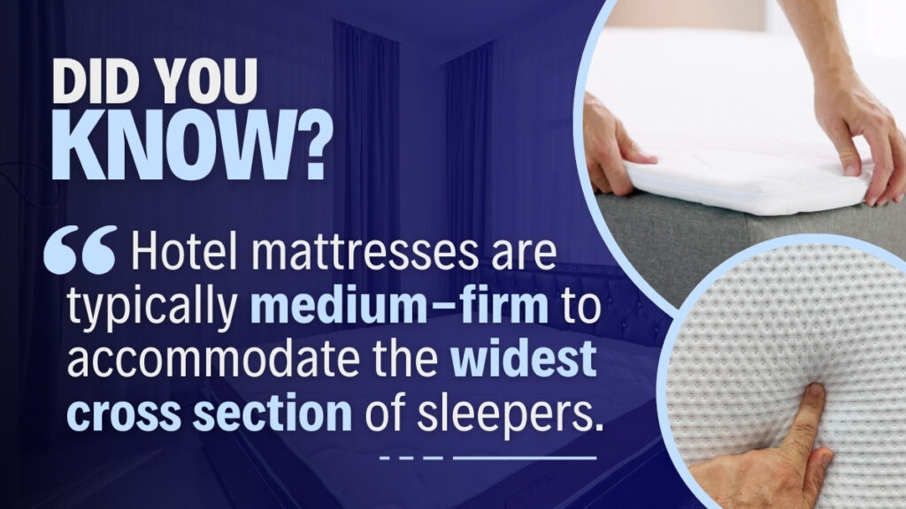 What Mattresses Do Hotels Use