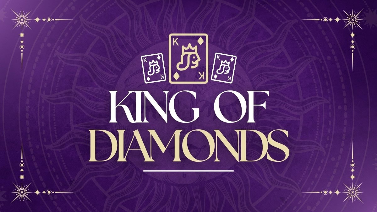 King of Diamonds Meaning in Cartomancy: Power, Wealth, and Success