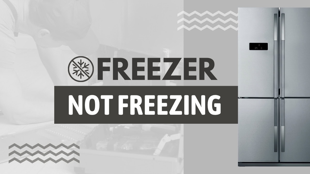 Freezer Not Freezing: 7 Possible Causes & Fixes