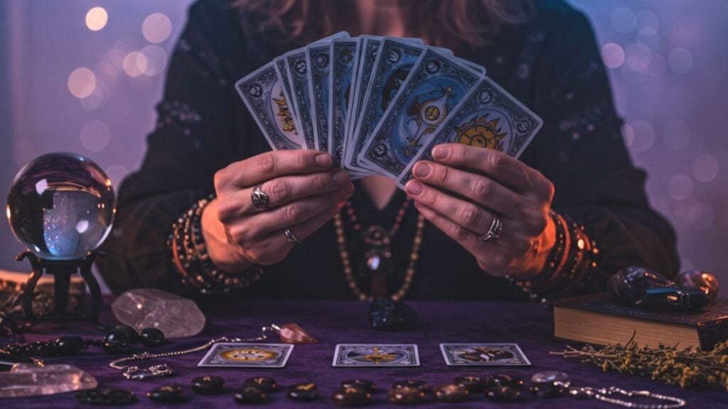 Tarot reader