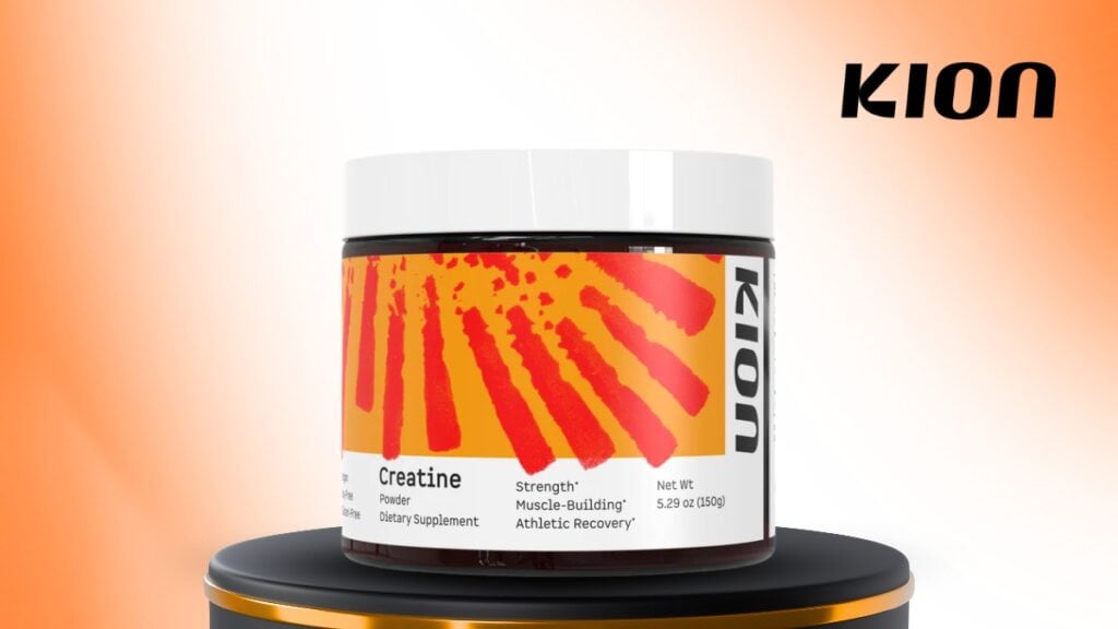 Kion creatine supplement container design