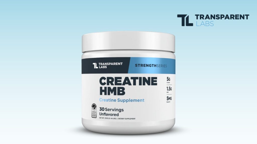Creatine HMB supplement container design